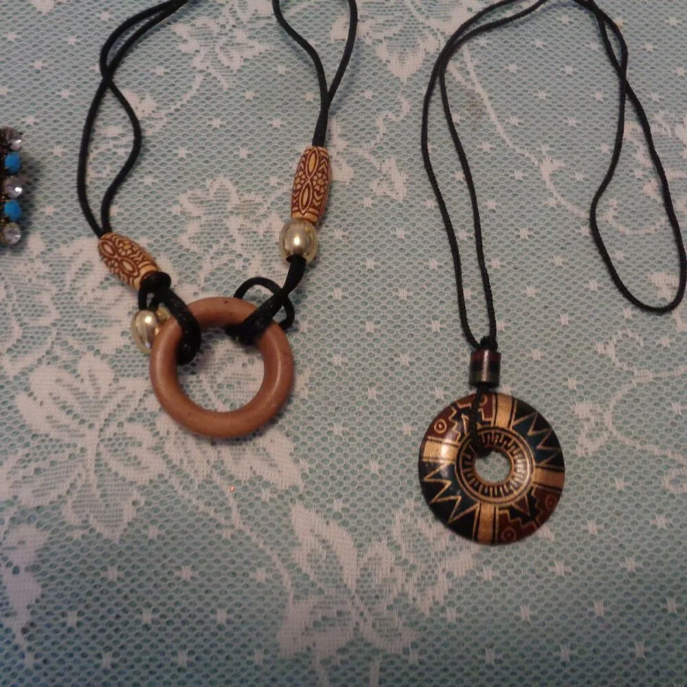 RETRO ETHNIC TRIBAL JEWELRY LOT OF 3